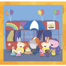                             Puzzle 3x48 Prasiatko Peppa                        