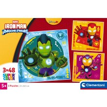                             Puzzle 3x48 Iron Man                        