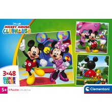                             Puzzle 3x48 Mickeyho klbík                        