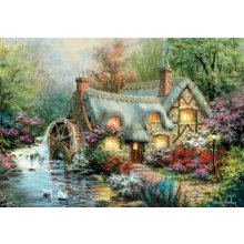                             Puzzle 1500 Vidiecke retro                        