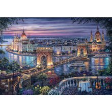                             Puzzle 1000 Svetlá Dunaja                        