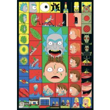                             Puzzle 1000 Rick a Morty 3                        
