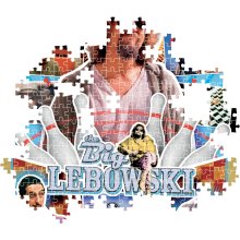                             Puzzle 1000 Kultové filmy: Big Lebowski                        