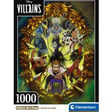                             Puzzle 1000 Disney Záporáci                        