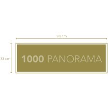                             Puzzle 1000 Panorama Disney                        
