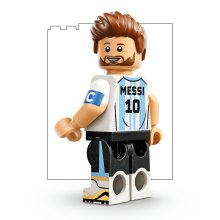                             LEGO® Editions 43011 Lionel Messi – Hviezdne momenty futbalu                        