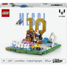                             LEGO® Editions 43011 Lionel Messi – Hviezdne momenty futbalu                        