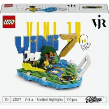                             LEGO® Editions 43027 Vini Jr. – Hviezdne momenty futbalu                        
