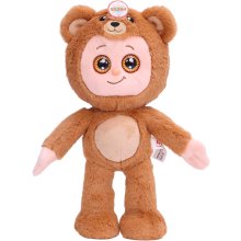                             ZOO edícia - Ohýbacie plyšové zvieratko so svietiacimi očami 25 cm - 6 druhov                        