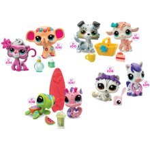                             Littlest Pet Shop Zberateľské dvojice zvieratiek, 4. séria viac druhov                        
