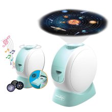                             Projektor galaxie s automatickou rotáciou a zvukovými efektmi                        