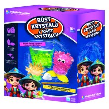                             Rast kryštálu                        