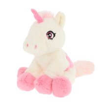                            Keeleco Jednorožec s vrkôčikmi 16 cm, 2 druhy                        