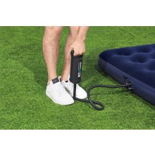                             BESTWAY 67374 - Nafukovací matrac 203 x 152 x 22 cm s ručnou pumpou                        