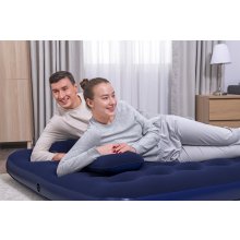                             BESTWAY 67374 - Nafukovací matrac 203 x 152 x 22 cm s ručnou pumpou                        