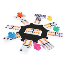                             Domino Mexický vlak v plechovej krabičke                        