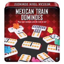                             Domino Mexický vlak v plechovej krabičke                        