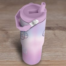                             K-Pop Demon Hunters termofľaša so slamkou 880 ml                        