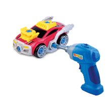                             HAP-P-KID Skrutkovacie pretekárske auto s vŕtačkou, červené                        