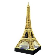                            Ravensburger Puzzle Eiffelova veža 3D nočná 216 dielikov                        