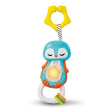                             Baby Clementoni - Elektronické hrkálka s úchytom - Tučniak                        