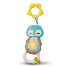                             Baby Clementoni - Elektronické hrkálka s úchytom - Tučniak                        