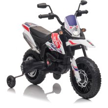                             Detská elektrická motorka APRILIA RX-125 biela                        