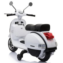                             Detský elektrický skúter Vespa PX150 biely                        