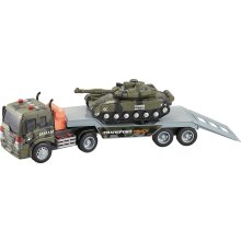                             CITY SERVICE CAR - 1:16 Ťahač s návesom a tankom                        