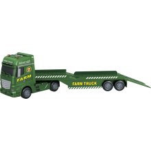                             CITY SERVICE CAR - 1:12 Farmársky ťahač s vlekom a 2 traktory                        
