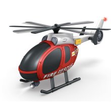                             CITY SERVICE CAR - 1:12 Hasičský ťahač s vrtuľníkom a autom                        