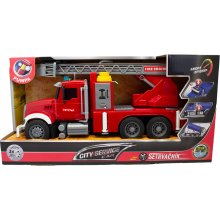                             CITY SERVICE CAR - 1:14 Hasičské auto s rebríkom a pumpou                        