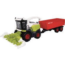                             FARM SERVICE - Kombajn s valníkom na obilie so zvukmi a svetlami                        