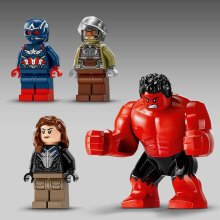                             LEGO® Marvel 76292 Súboj: Kapitán Amerika vs. Red Hulk                        