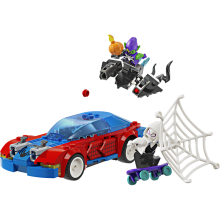                             LEGO® Marvel 76279 Spider-Manovo závodné auto a Venom Zelený goblin                        