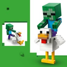                             LEGO® Minecraft® 21582 Kurací džokej                        
