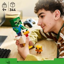                             LEGO® Minecraft® 21582 Kurací džokej                        