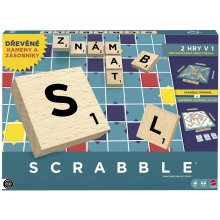                             Scrabble Drevená edícia CZ                        