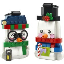                             LEGO® Iconic 40812 Ozdobní snehuliaci                        