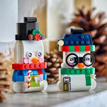                             LEGO® Iconic 40812 Ozdobní snehuliaci                        