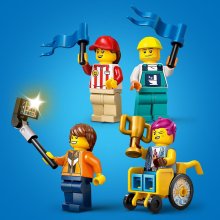                             LEGO® City 60460 Tvoje pravidlá: Závodná dráha s rampami                        