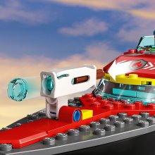                             LEGO® City 60373 Hasičská záchranná loď a čln                        