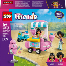                             LEGO® Friends 42643 Stánok s cukrovou vatou a skúter                        