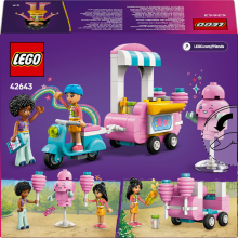                             LEGO® Friends 42643 Stánok s cukrovou vatou a skúter                        