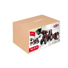                             FALK Šliapací traktor 4000AM VALTRA S4 s predným nakladačom a prívesom                        