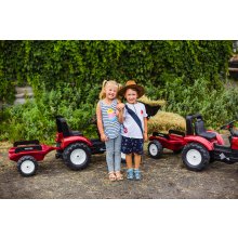                             FALK Šliapací traktor 4000AB VALTRA S4 s prívesom                        