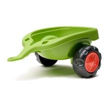                             FALK Odrážadlo a chodítko 2v1 Traktor Claas svetlo zelený s volantom                        