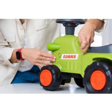                             FALK Odrážadlo a chodítko 2v1 Traktor Claas svetlo zelený s volantom                        