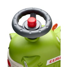                             FALK Odrážadlo a chodítko 2v1 Traktor Claas svetlo zelený s volantom                        