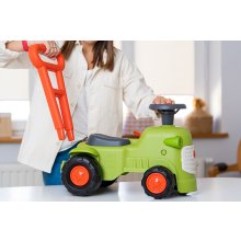                             FALK Odrážadlo a chodítko 2v1 Traktor Claas svetlo zelený s volantom                        